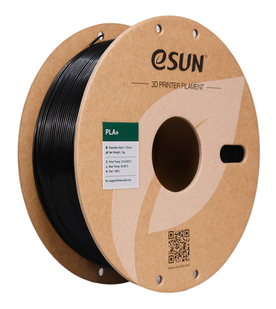 Esun PLA+ Siyah Filament 1.75 mm 1kg