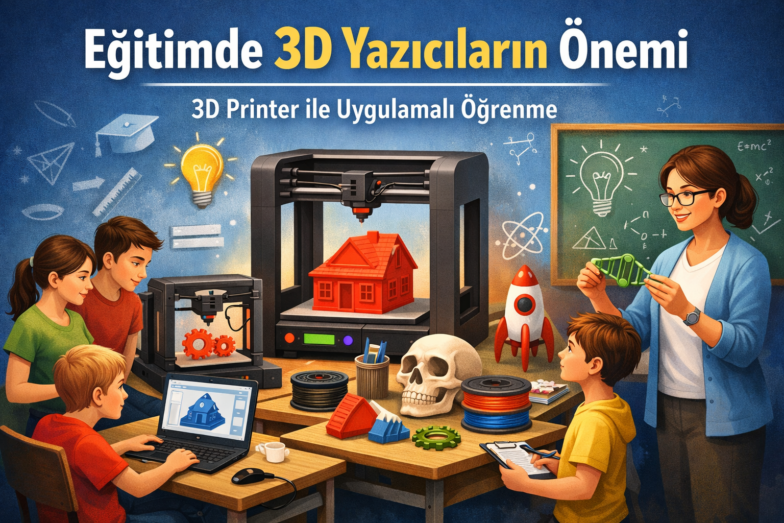 Eğitimde 3 Boyutlu Yazıcıların Önemi