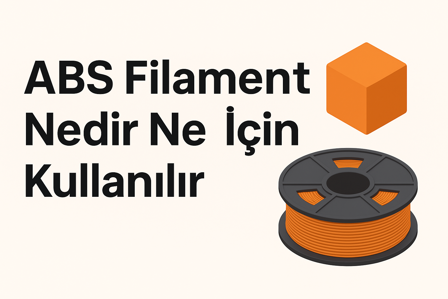 ABS Filament Nedir? Ne İçin Kullanılır ?
