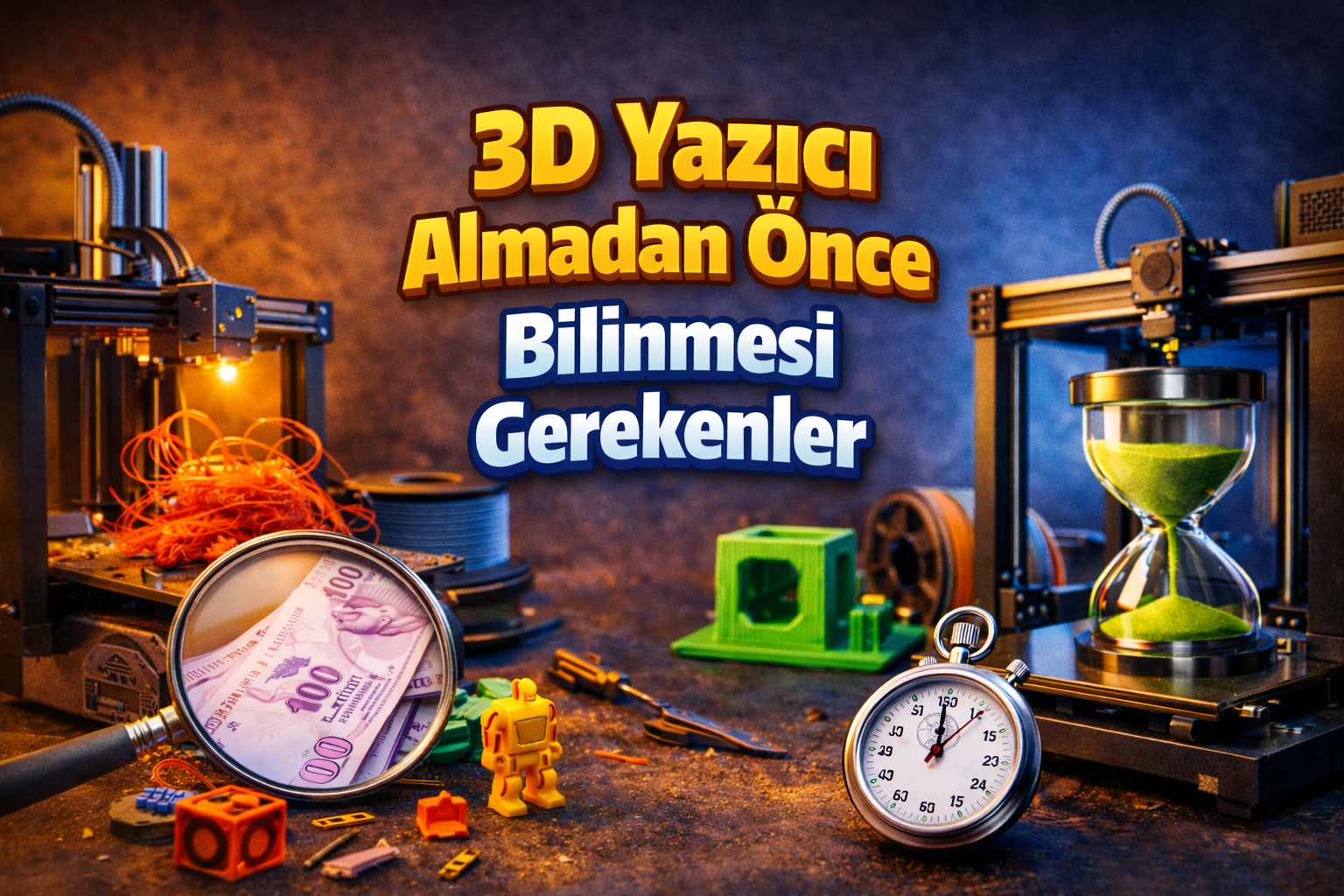 3D Yazıcı Almadan Önce Bilinmesi Gerekenler